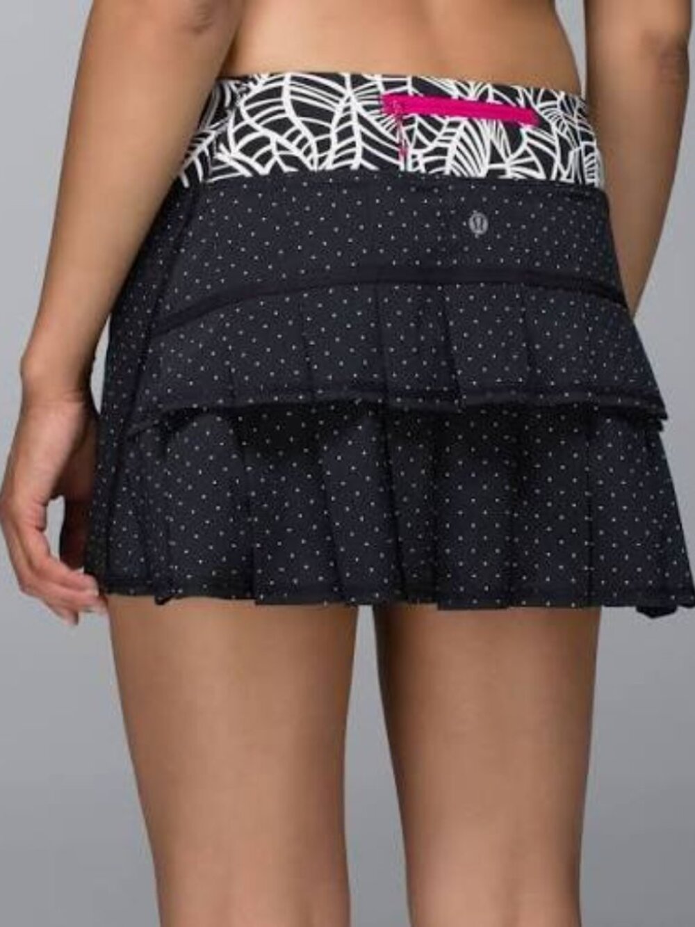 Lululemon Pace Setter Sweet Spot Black Angel Wing Pretty Palm 2